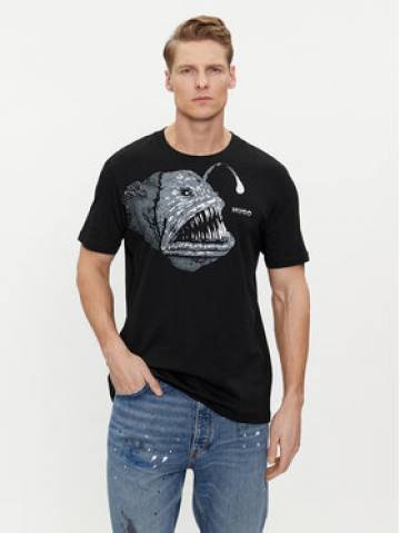 Hugo Футболка Dibeach 50513812 Чорний Regular Fit Hugo Футболка Dibeach 50513812 Чорний Regular Fit