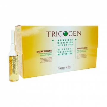 Лосьон FarmaVita Tricogen Trivalent Lotion в ампулах, против перхоти и выпадения волос, 12*8 мл Лосьон FarmaVita Tricogen Trivalent Lotion в ампулах, против перхоти и выпадения волос, 12*8 мл