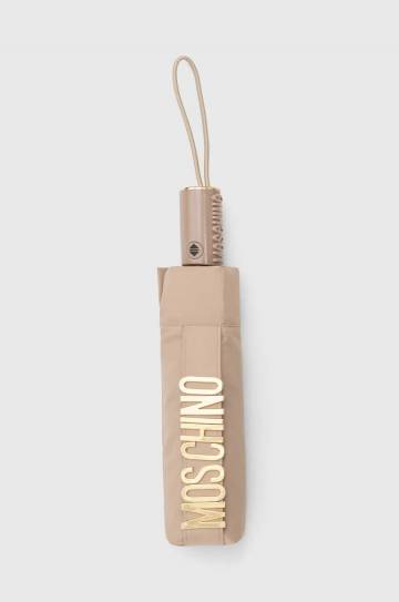 Зонтик Moschino цвет бежевый 8983 Зонтик Moschino цвет бежевый 8983
