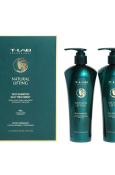 Уценка! Подарочный набор для волос T-LAB Professional Natural Lifting (шампунь, 300 мл + кондиционер, 300 мл)