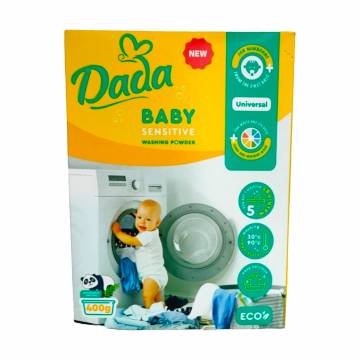 Стиральный порошок Dada Baby Sensitive для детского белья, 5 стирок, 400 г Стиральный порошок Dada Baby Sensitive для детского белья, 5 стирок, 400 г