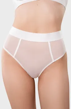 Женские белые трусики Белый L brabrabra SLZ27302121