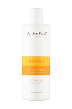 Уценка! Бессульфатный кондиционер Jerden Proff Honey Conditioner для слабых волос, с маточным молочком, 400 мл