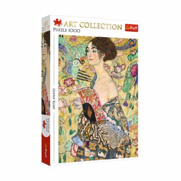 Пазлы Trefl Art Collection Дама с веером, от 10 лет, 1000 элементов (09252) Пазлы Trefl Art Collection Дама с веером, от 10 лет, 1000 элементов (09252)