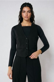 Костюмний жилет - чорний