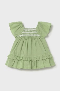 Хлопковое детское платье Mayoral