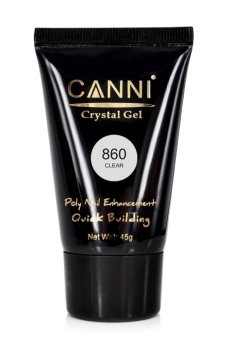 Уценка! Конструирующий гель для ногтей Canni Crystal Gel 860 Clear, 45 г