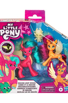 Игровой набор My Little Pony Свет-дракон, 5*20*24 см, от 4 лет, 3 фигурки (F8702)
