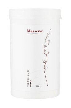 Термическая розовая маска для лица и тела Massena Thermal Mask Rose, 1 кг