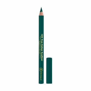 Стойкий карандаш для глаз Dermacol 12H True Colour Eyeliner, 05, 2 г Стойкий карандаш для глаз Dermacol 12H True Colour Eyeliner, 05, 2 г