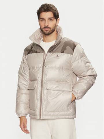 Converse Пуховик Commercial 10027145-A02 Бежевий Regular Fit Converse Пуховик Commercial 10027145-A02 Бежевий Regular Fit