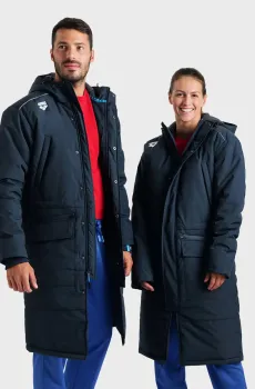 Темно-синяя парка TEAM PARKA SOLID (унисекс) Синий L Arena 004914-700