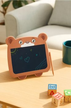 LCD-планшет для малювання зі стилусом - коричневий