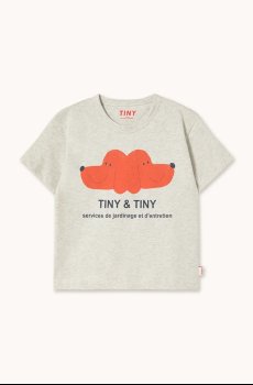 Детская хлопковая футболка Tinycottons TINY&TINY GRAPHIC TEE