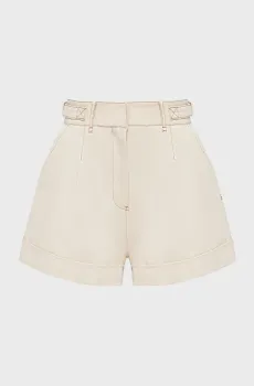 Женские бежевые шорты Бежевый S Guess W6GD24.W1806;A115