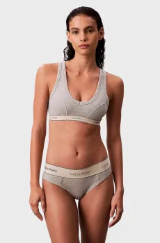 Женские серые трусики TANGA Серый XS Calvin Klein LV00QF8598