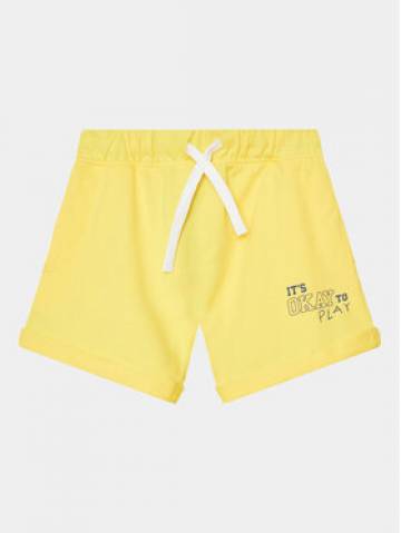 United Colors Of Benetton Спортивні шорти 3BL0G9014 Жовтий Regular Fit United Colors Of Benetton Спортивні шорти 3BL0G9014 Жовтий Regular Fit