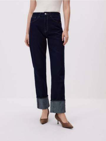 Reserved - Джинси straight fit - темно-синій - 562GE-59J Reserved - Джинси straight fit - темно-синій - 562GE-59J