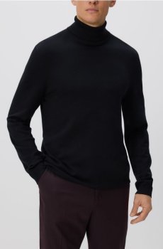 Reserved - Гольф з віскозою - чорний - 042FR-99X