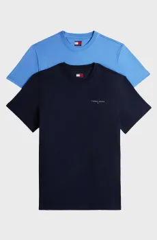 Мужская футболка (2 шт) SLIM LINEAR Разноцветный L Tommy Jeans DM0DM22316