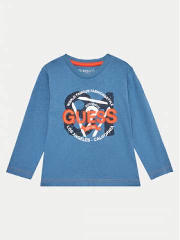 Guess Блузка N4BI03 I3Z14 Голубий Regular Fit Guess Блузка N4BI03 I3Z14 Голубий Regular Fit