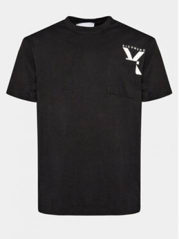 Richmond X Футболка Aubry UMP24048TS Чорний Regular Fit Richmond X Футболка Aubry UMP24048TS Чорний Regular Fit