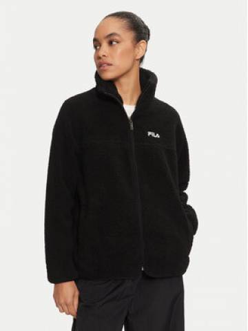 Fila Флісовий реглан Oacala FAW0795 Чорний Regular Fit Fila Флісовий реглан Oacala FAW0795 Чорний Regular Fit