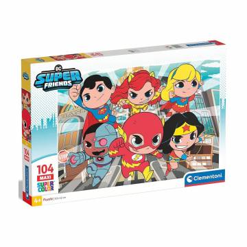 Пазлы Clementoni серии Maxi DC Super Friends, 62*42 см, от 4 лет, 104 элемента (25720) Пазлы Clementoni серии Maxi DC Super Friends, 62*42 см, от 4 лет, 104 элемента (25720)