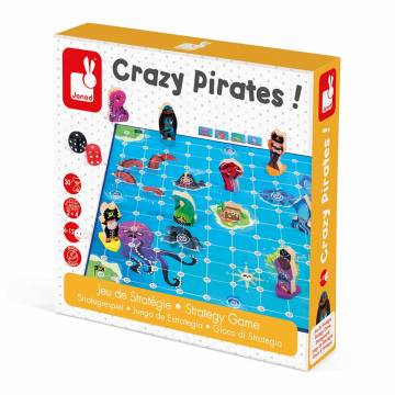 Настільна гра Janod Божевільні пірати (J02740)