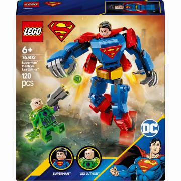 Конструктор LEGO DC Super Heroes Супермен-робот проти Лекса Лютора (76302) Конструктор LEGO DC Super Heroes Супермен-робот проти Лекса Лютора (76302)