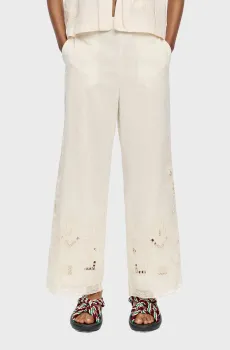 Женские белые брюки Белый S Bimba Y Lola 251BR6011.10609