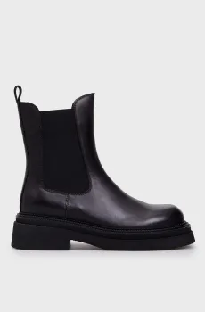 Женские черные кожаные челси Lise Черный 36 PRPY PRFLT0087W
