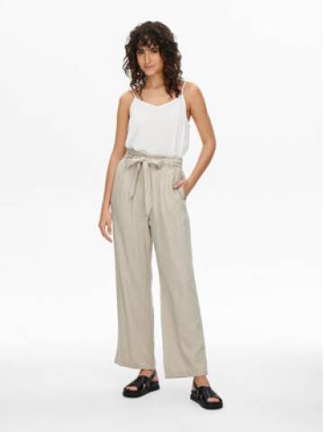 JDY Штани з тканини 15254626 Бежевий Loose Fit JDY Штани з тканини 15254626 Бежевий Loose Fit