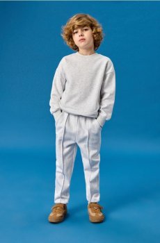 Джогери з швами - сірий