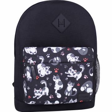 Рюкзак Bagland Молодіжний W/R 17 л. чорний 776 (00533662) Рюкзак Bagland Молодіжний W/R 17 л. чорний 776 (00533662)