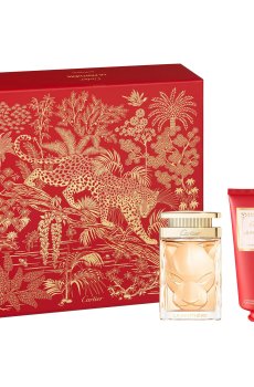 Парфюмированный набор женский Cartier La Panthere Set (парфюмированная вода, 100 мл + лосьон для тела, 100 мл)