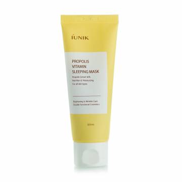 Восстанавливающая ночная маска для лица IUNIK Propolis Vitamin Sleeping Mask с прополисом, 60 мл Восстанавливающая ночная маска для лица IUNIK Propolis Vitamin Sleeping Mask с прополисом, 60 мл