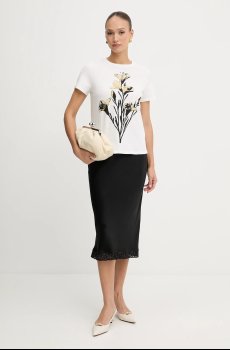 Хлопковая футболка Weekend Max Mara GUGLIA