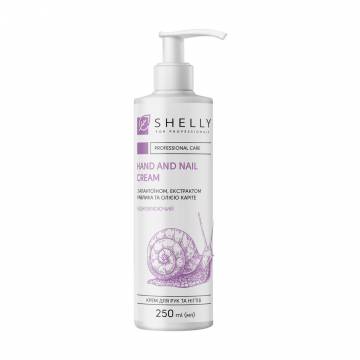Крем для рук и ногтей Shelly Hand and Nail Cream с аллантоином, экстрактом улитки и маслом карите, 250 мл Крем для рук и ногтей Shelly Hand and Nail Cream с аллантоином, экстрактом улитки и маслом карите, 250 мл