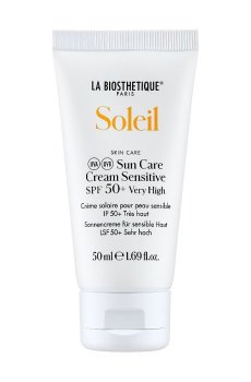 Солнцезащитный крем для лица La Biosthetique Soleil Sun Care Cream Sensitive, SPF 50+, для чувствительной кожи, 50 мл