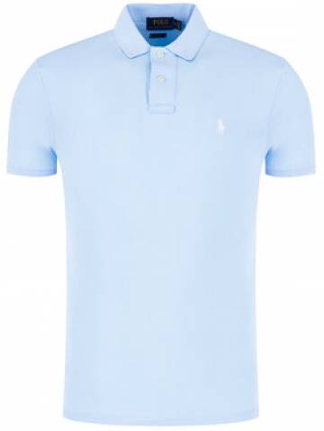Polo Ralph Lauren Поло Core Replen 710795080 Блакитний Slim Fit Polo Ralph Lauren Поло Core Replen 710795080 Блакитний Slim Fit