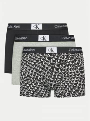 Calvin Klein Underwear Набір з 3 пар боксерів 000NB3528E Чорний Calvin Klein Underwear Набір з 3 пар боксерів 000NB3528E Чорний