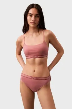 Женский розовый топ LL BRALETTE Розовый S Calvin Klein 000QF7943E