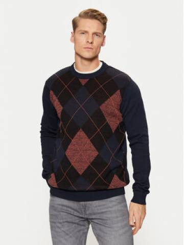 INDICODE Светр Bagge 35-784 Cиній Regular Fit INDICODE Светр Bagge 35-784 Cиній Regular Fit
