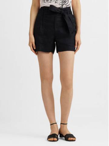 Lauren Ralph Lauren Шорти з тканини 200862092001 Чорний Regular Fit Lauren Ralph Lauren Шорти з тканини 200862092001 Чорний Regular Fit