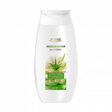 Увлажняющий шампунь Flose Aloe Vera Hydrating Shampoo для сухих и очень сухих волос, 250 мл Увлажняющий шампунь Flose Aloe Vera Hydrating Shampoo для сухих и очень сухих волос, 250 мл
