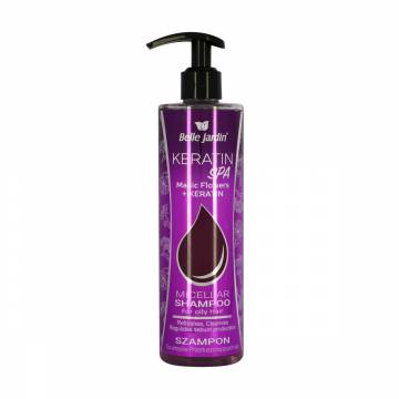 Мицеллярный шампунь Belle Jardin Keratin SPA Magic Flowers + Keratin для жирных волос, 400 мл Мицеллярный шампунь Belle Jardin Keratin SPA Magic Flowers + Keratin для жирных волос, 400 мл