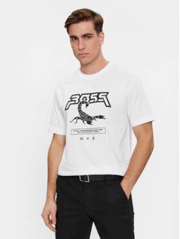 Boss Футболка Tescorpion 50510648 Білий Regular Fit Boss Футболка Tescorpion 50510648 Білий Regular Fit