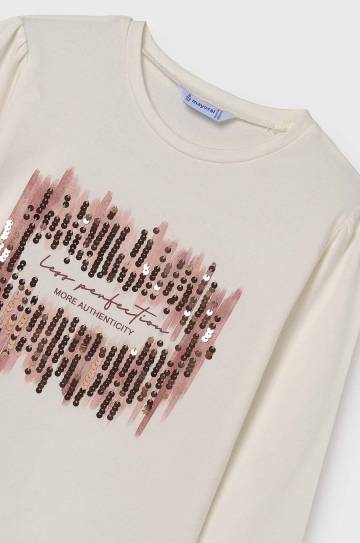 Детский лонгслив Mayoral цвет розовый 7003