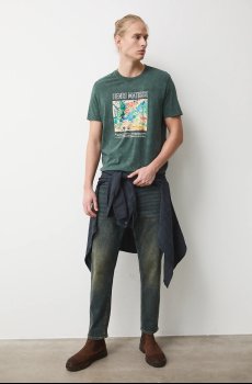 Хлопковая футболка Medicine